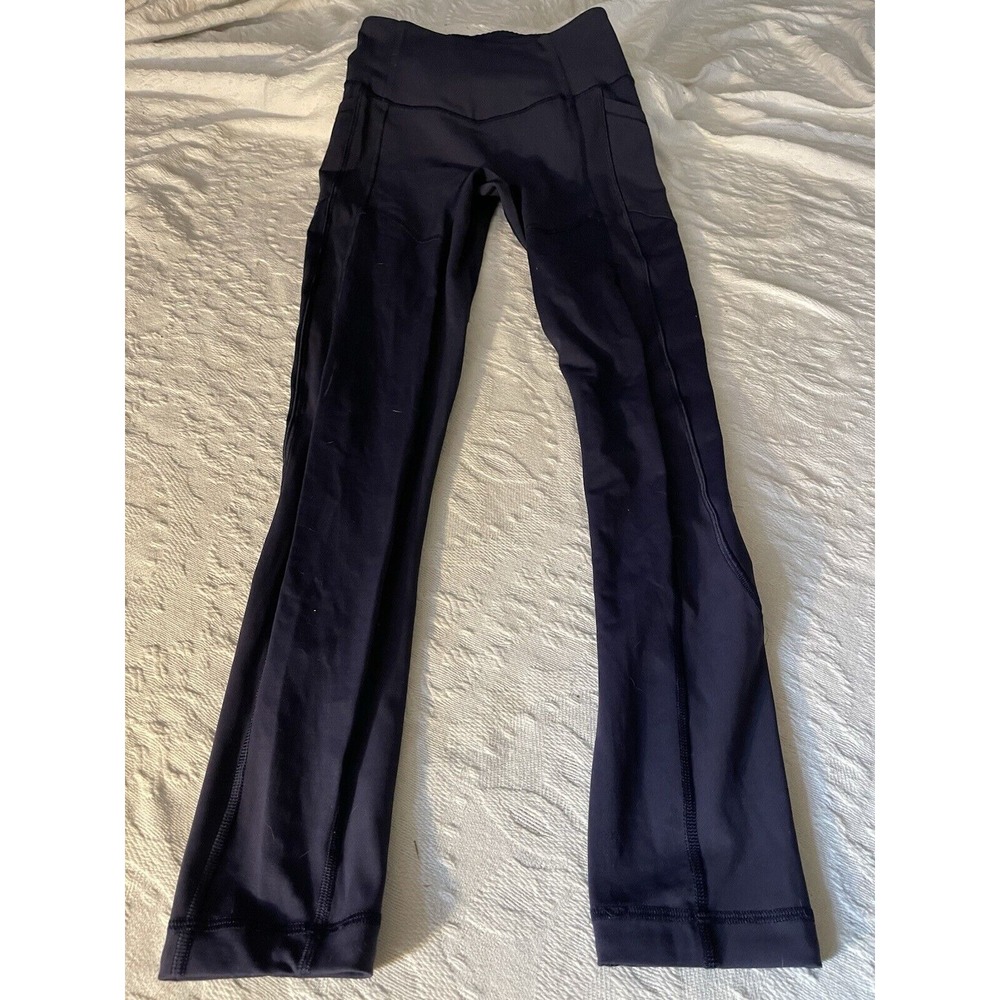 Lululemon Wunder Train High-Rise Tight 29"Performance True Navy Women's Size 4